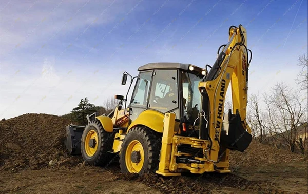 Фото Аренда экскаватора-погрузчика New Holland B115, Рязань