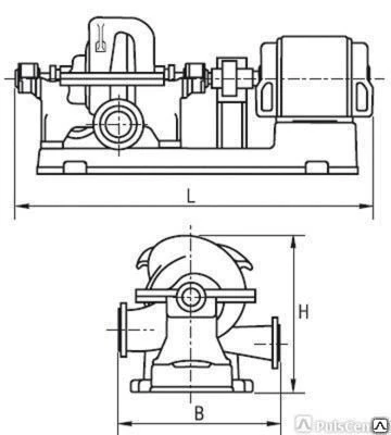 Фото Насос ЦН400-210 с эл. двиг. 400кВт/1500 об., 6кВ