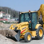 фото Аренда экскаватора-погрузчика Komatsu WB93R, Липецк