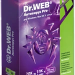 фото Антивирус Dr.Web для Windows, 2ПК 1год