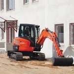 фото Мини Экскаватор Kubota KX057: Вес 5,46 т