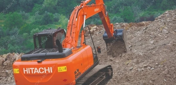 Фото Аренда гусеничного экскаватора Hitachi ZX240LC, Старый Оскол