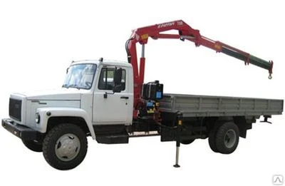 Фото Автомобиль ГАЗ-3309 с краном манипулятором fassi