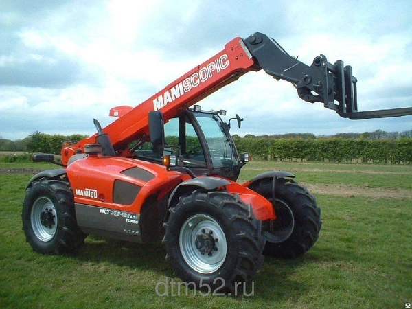 Фото Ремонт телескопических погрузчиков Manitou