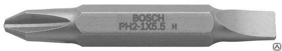 Фото Бита двусторонняя Bosch PH2 - 1х5.5 мм 45 мм