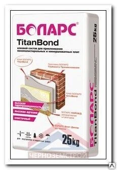 Фото Клей монтажный TitanBond "БОЛАРС" (25кг)