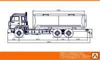 Фото Автоцистерна МОДЕЛИ 577305 на шасси КАМАЗ-65115