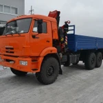 фото Бортовой КАМАЗ 43118-46 с КМУ Fassi F155.A.0.22
в