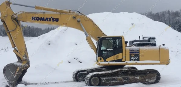 Фото Аренда гусеничного экскаватора Komatsu PC500LC-10М0, Сергиев Посад