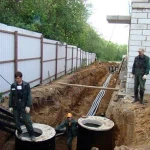 фото Подвод воды к дому