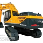 фото Экскаватор гусеничный HYUNDAI R300LC-9SH (ковш 1,49 куб.м,600 мм, t до