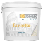 фото Штукатурка декоративная венецианская Decoro Favretto, 5кг