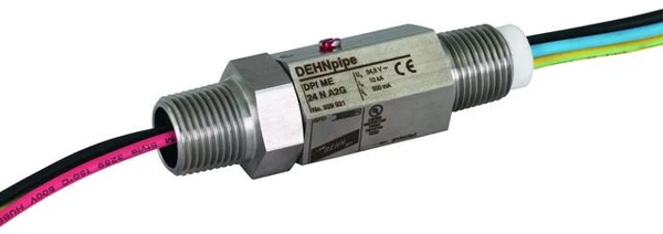 Фото 929921	УЗИП Type 2 DEHNpipe DPI ME 24 N A2G для несимметричных интерфейсов, резьба 1/2&quot;