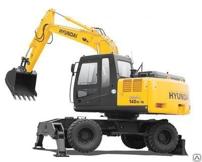 Фото Колёсный Экскаватор Hyundai R140W-9S