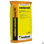 фото Weber.vetonit easy fix Клей для плитки и керамогранита 25кг