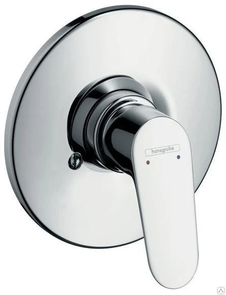 Фото Смеситель HANSGROHE Focus E для душа к 13620180, хром - 31967000