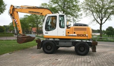 Фото Аренда колесного экскаватра LIEBHERR A900C