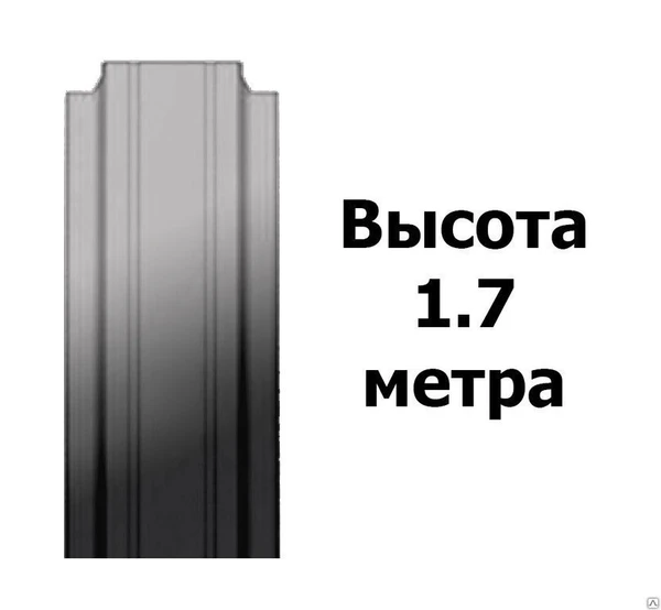 Фото Штакетник Оцинкованный (Узкий) 1.70 м.