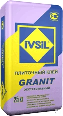 Фото Клей для натурального камня и керамогранита IVSIL GRANIT / ИВСИЛ ГРАНИТ