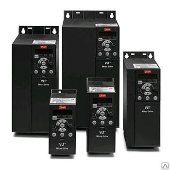 Фото Частотный преобразователь Danfoss VLT Micro Drive, 2.2 кВт, 1 фаза, 220V