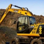 фото Аренда колесного экскаватора JCB JS 160W, Москва