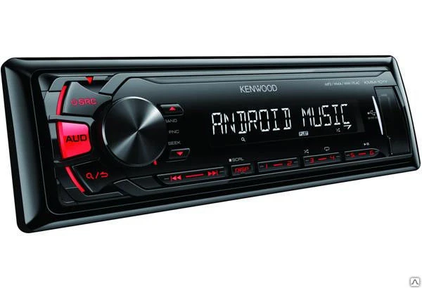 Фото Автомобильная магнитола KENWOOD KMM-101RY 1Din без CD