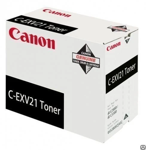 Фото Тонер Canon C-EXV 21 BK EUR (черный), 26 000 стр