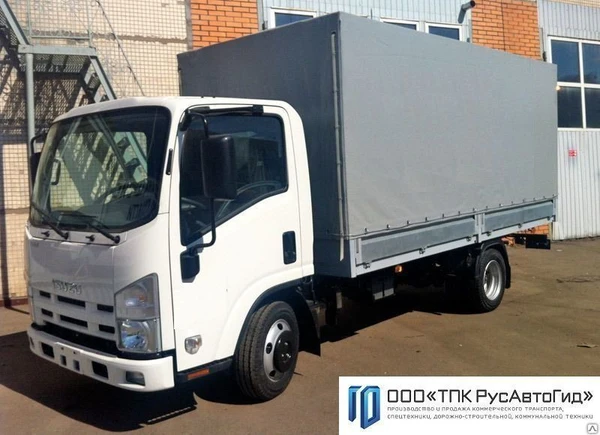 Фото ISUZU NMR 85H с бортовой платформой