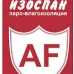 фото Изоспан АF+ негорючий ветро-влагозащитная мембрана для утеплителя