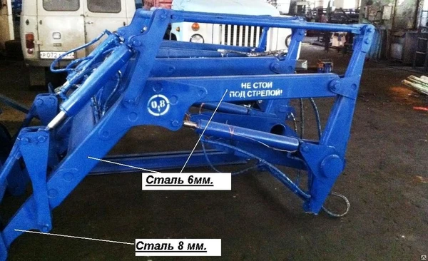 Фото Погрузчик Фронтальный ПКУ-0,9. Усиленный.