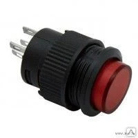 Фото Кнопка RVD-314 ON/OFF сдиод. 250V 3A 4 конт.