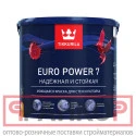 Фото Tikkurila TIKKURILA EURO POWER 7 краска моющаяся для стен и потолка, база А - 18 л