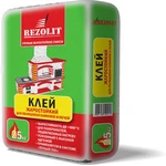 фото Клей  жаростойкий усиленный Rezolit 25 кг