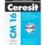 фото Клей для плитки эластичный CERESIT CM 16, 25кг