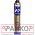 Фото №2 Пена монт KRASS Professional V69 пистолетная Зима 0,89л Польша