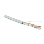 фото Кабель витая пара U/UTP кат.5e 4х2х24AWG solid LSZH нг(А)-HF UUTP4-C5E-S24-IN-LSZH-OR-305 оранж. (уп.305м) Hyperline 46858