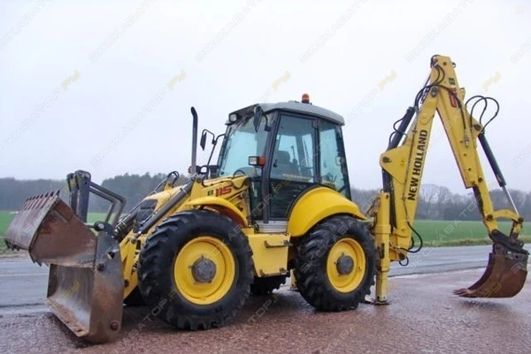 Фото Аренда экскаватора-погрузчика New Holland B115B, Тверь