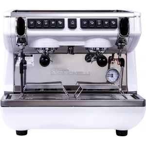 Фото Кофемашина рожковая автоматическая Nuova Simonelli Appia Life Compact 2Gr V 220V white+economizer+Easy Cream+high groups