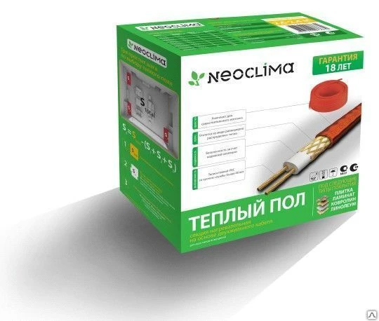 Фото Теплый пол электрический Neoclima NCB1770/98