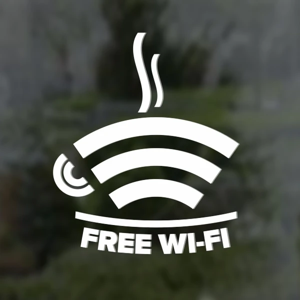 Фото Наклейка «FREE Wi-Fi»