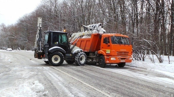 Фото Уборка снега любые работы заключаем договора