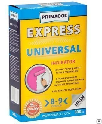 Фото Клей для всех видов обоев PRIMACOL EXPRESS УНИВЕРСАЛ (Uniwersal) 200 гр