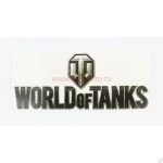 фото Наклейка логотип "World of Tanks"