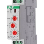 фото Реле времени PCU-510 (многофункц. 230В 2х8А 2перекл. IP20 монтаж на DIN-рейке) F&F EA02.001.009