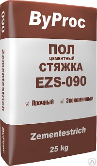 Фото Пол цементный для устройства стяжек EZS-090 25 кг