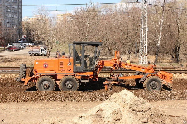 Фото Аренда грейдера для уборки территорий