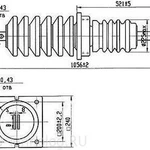 фото Изолятор опорный ИП-35/1000-7,5 УХЛ1