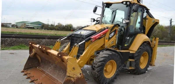 Фото Аренда экскаватора-погрузчика Caterpillar 428E, Краснодар