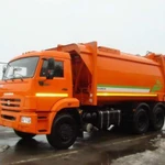 фото МК-4446-38 NEW мусоровоз на шасси КАМАЗ-65115-773081-42 (б/к, с порталом)