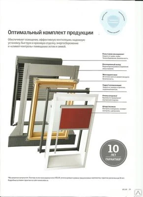 Фото Оклады и комплект для гидро-теплоизоляции мансардных окон VELUX